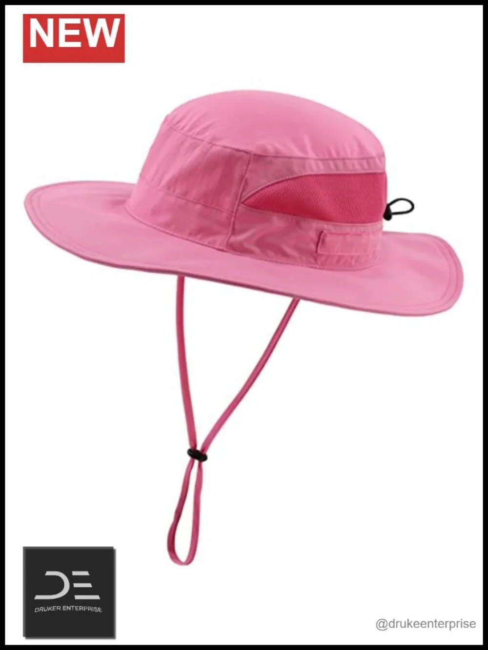 UPF 50+ Wide Brim Bucket Hat Lightweight Mesh Sun Hat for Outdoor